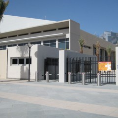 Pilomat automatic and fixed 275/K12-900A at the American School of Dubai, UAE