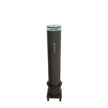 Picture of removable bollard in painted steel