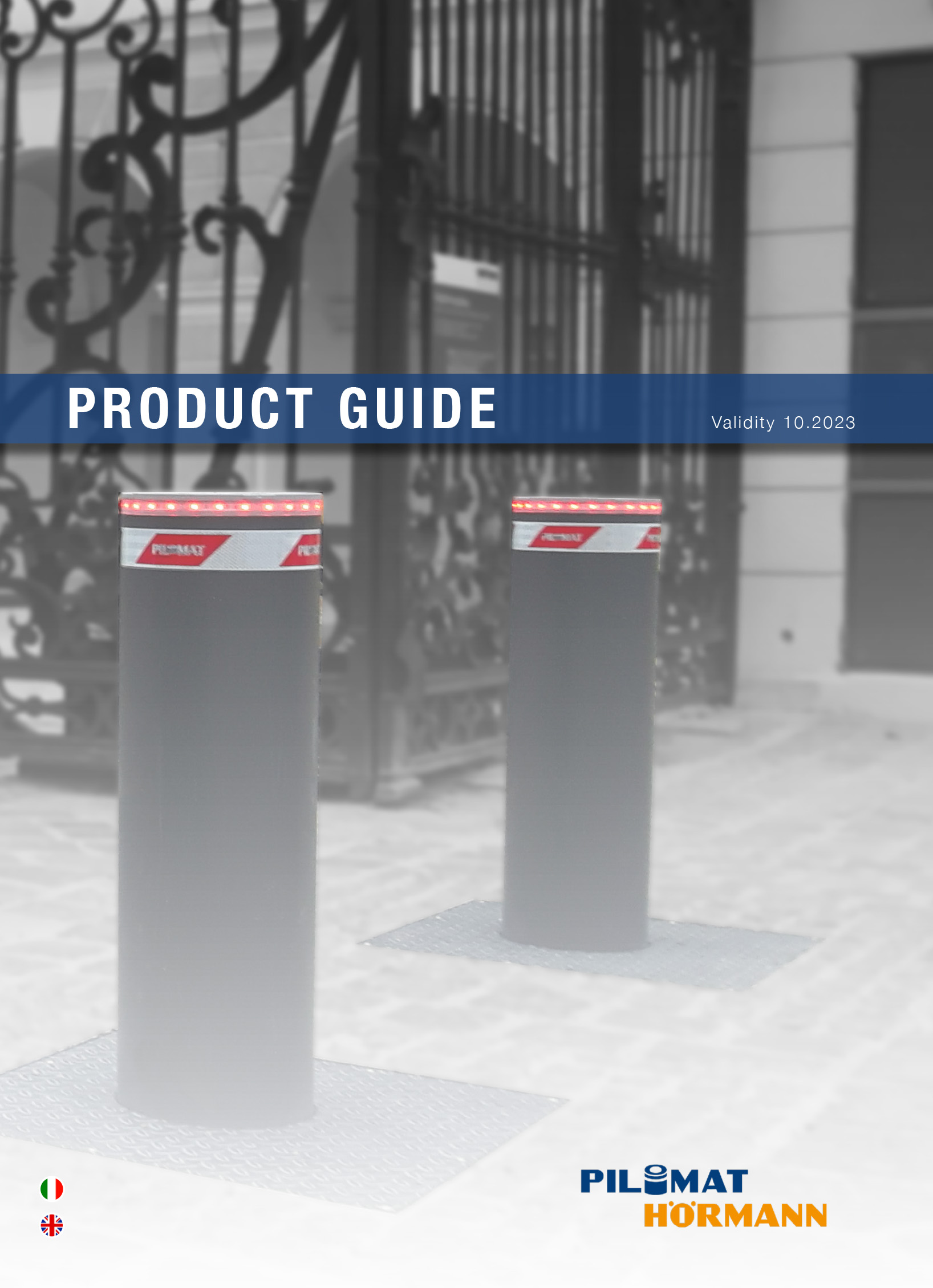 Cover page of the Pilomat Product Guide
