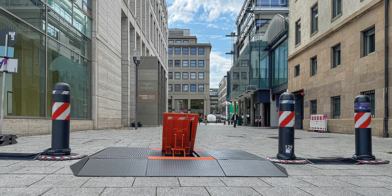 Pilomat Srl specializes in Hostile Vehicle Mitigation (HVM), providing innovative solutions like automatic bollards and custom security systems to protect public events and sensitive areas